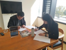 熱烈祝賀張總簽約創(chuàng)綠家江西省市級代理！