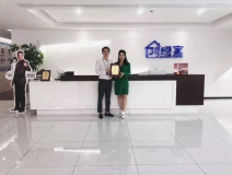 熱烈祝賀魏總簽約創(chuàng)綠家北京市區(qū)級(jí)代理！